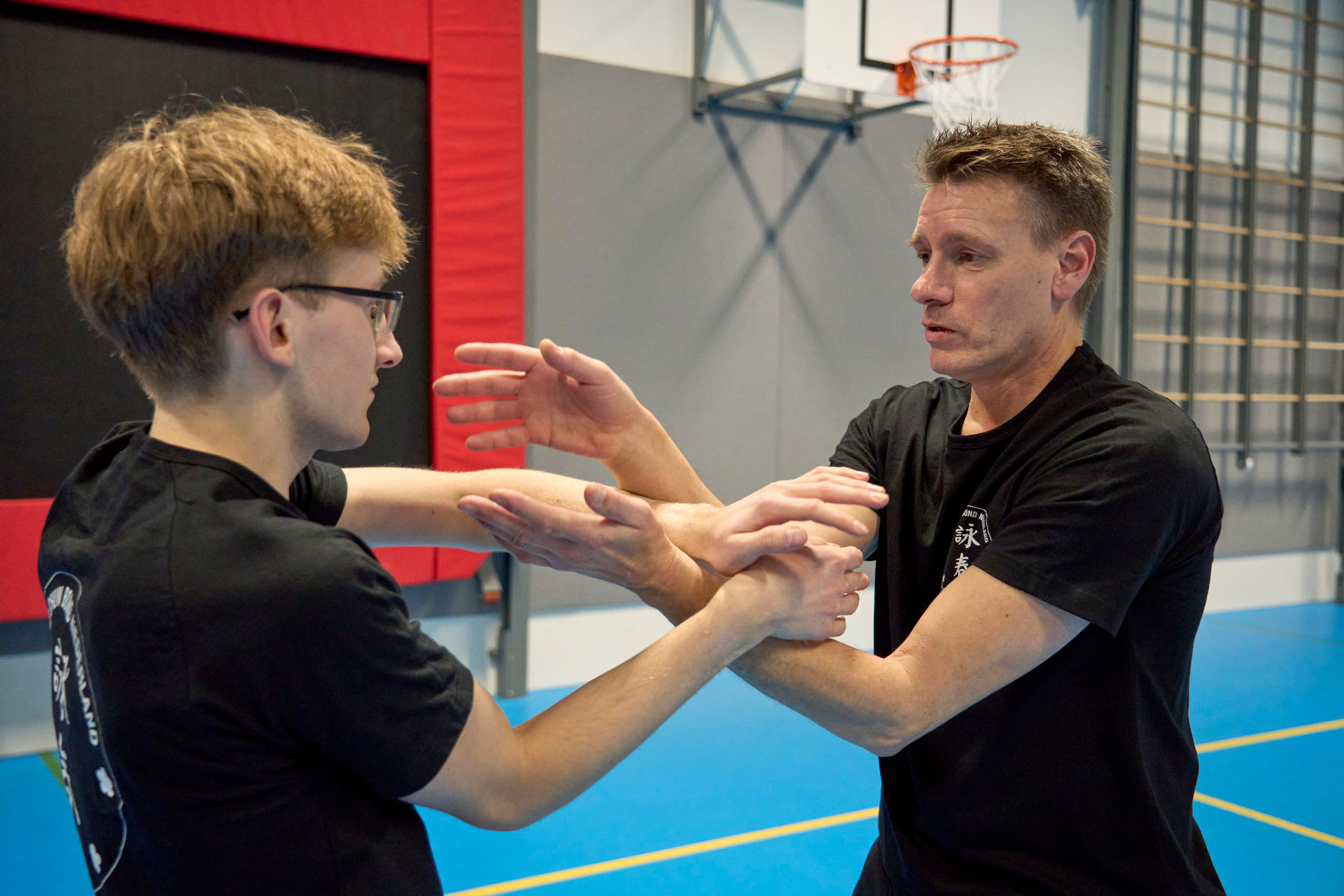 Kung Fu Kids training